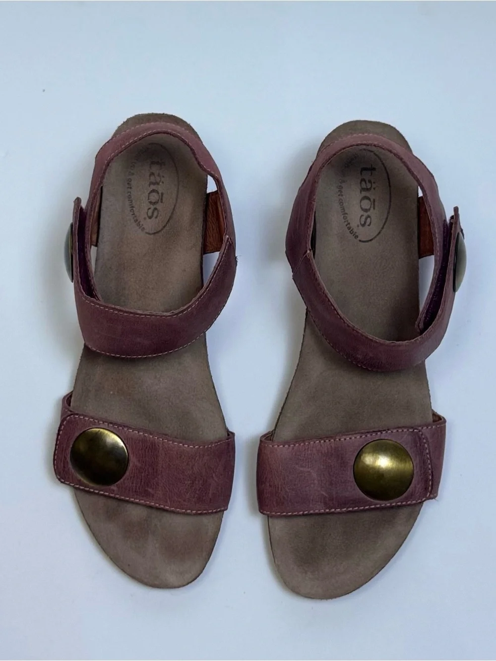 Taos Carousel 2 Strappy Wedge Sandals Women’s Size 41